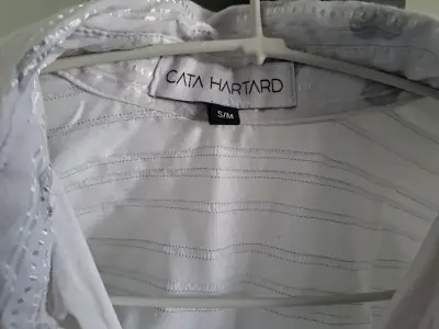 Camisa blanca mujer Cata Hartard - miniatura 2