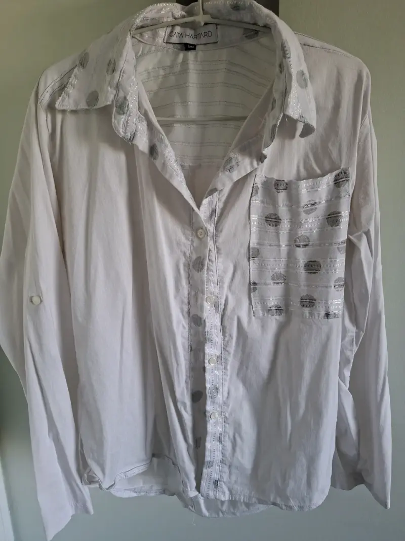 Camisa blanca mujer Cata Hartard - 3