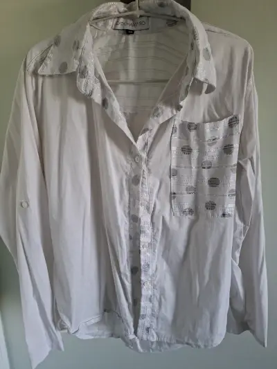 Camisa blanca mujer Cata Hartard - miniatura 3