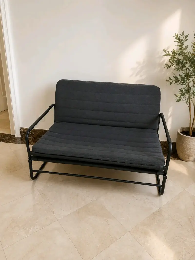 Sofá cama IKEA Hammarn gris moderno - 3