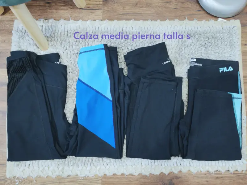 Pack de calzas deportivas talla S - 1
