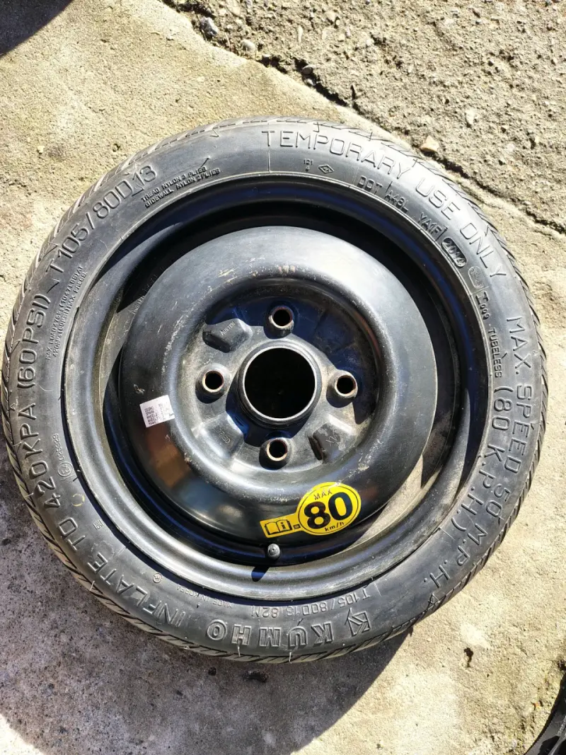 Rueda de repuesto temporal Kumho T105/80D13 - 1