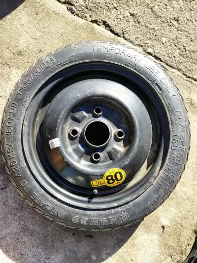 Rueda de repuesto temporal Kumho T105/80D13 - miniatura 1