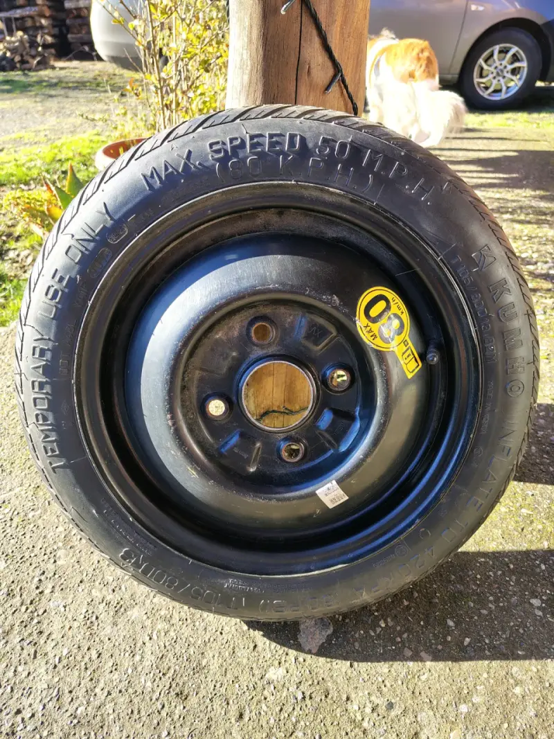 Rueda de repuesto temporal Kumho T105/80D13 - 2