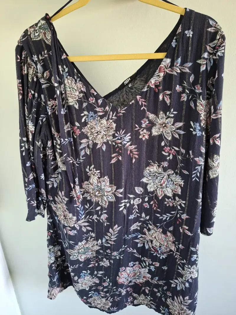 Vestido floral ASH talla 40 - 1