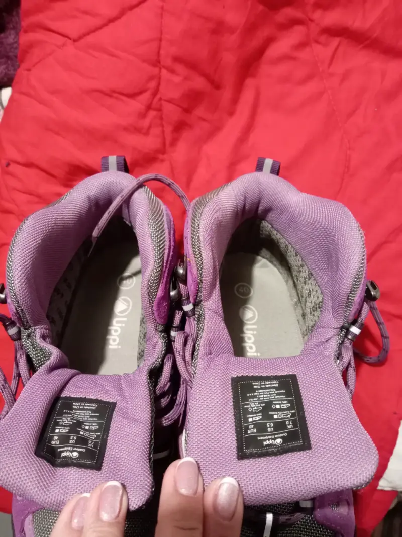 Botas de trekking moradas Upp - 2