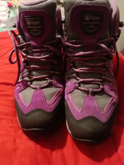 Botas de trekking moradas Upp - miniatura 4