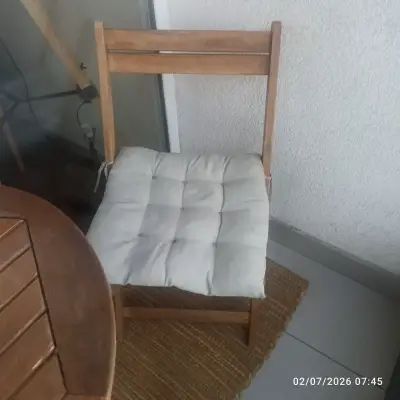 Juego terraza plegables para balcón - miniatura 4