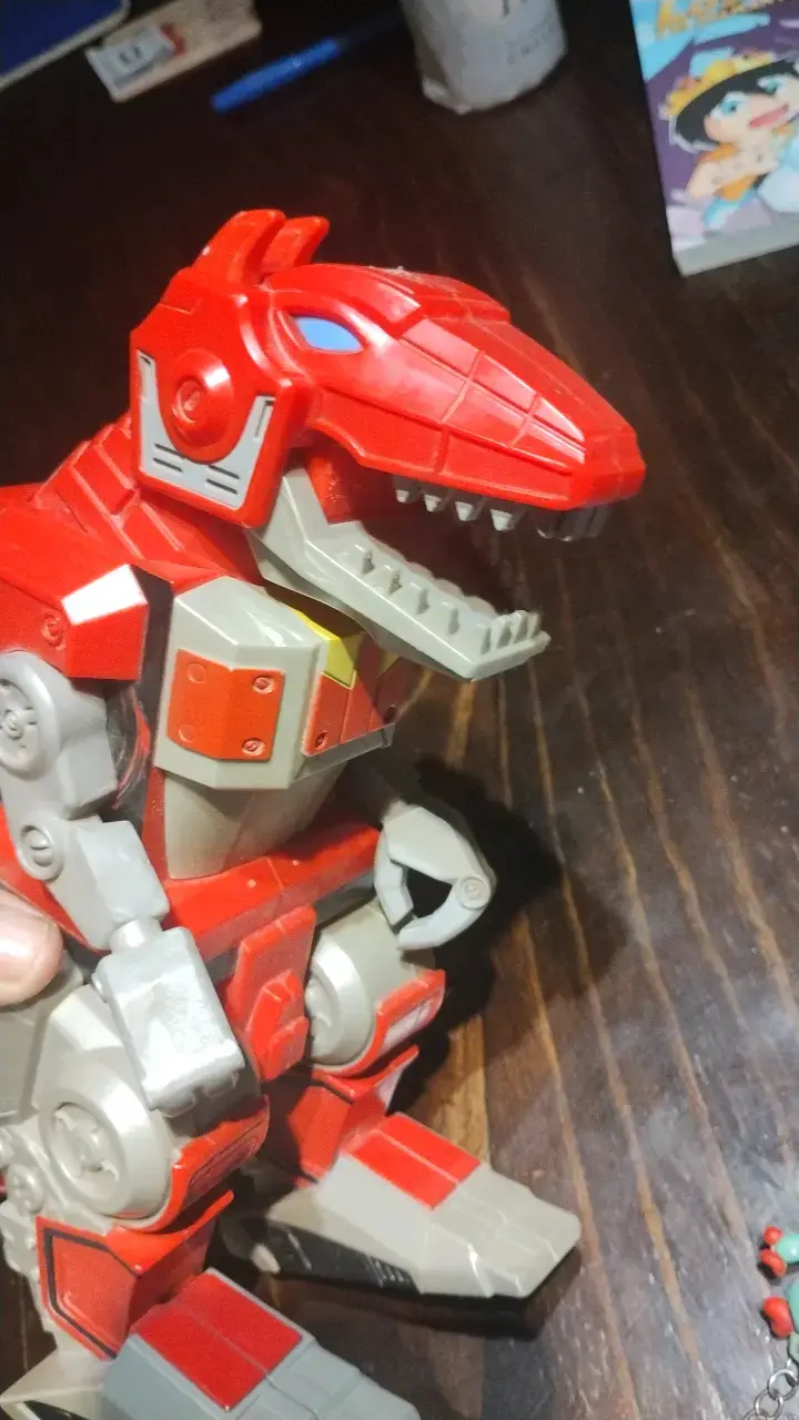 Mechazord del power Ranger rojo - 4