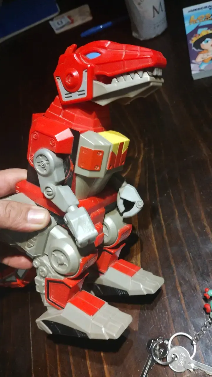 Mechazord del power Ranger rojo - 5