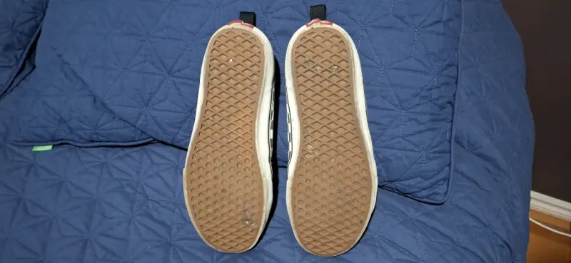 Zapatillas Vans negras a cuadros - 5