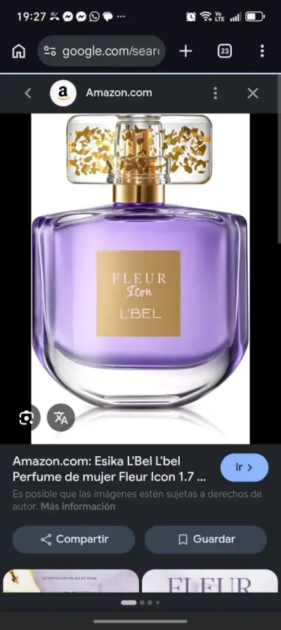 Perfume Fleur L'Bel con notas frutales - miniatura 3