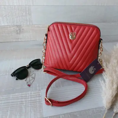 Bolso Beverly Hills Polo Club beige con monedero - miniatura 4