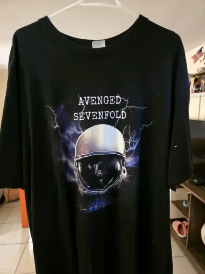 Polera Avenged Sevenfold negra con diseño - miniatura 2