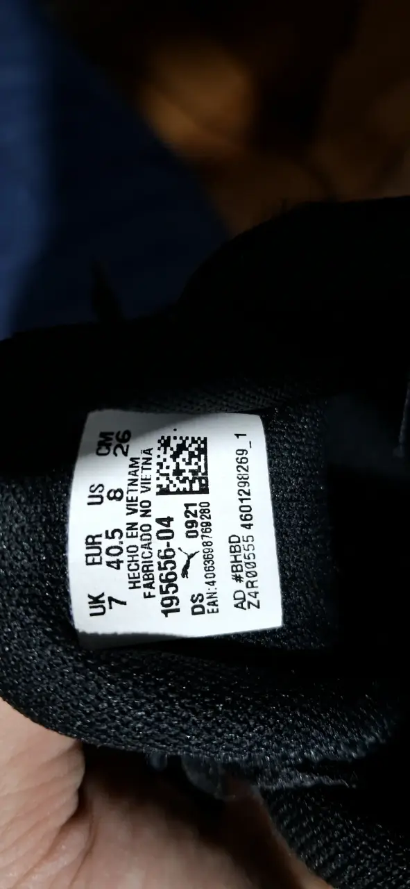 Zapatillas deportivas Puma negras usadas - 5
