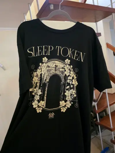 Polera negra Sleep Token original - miniatura 1