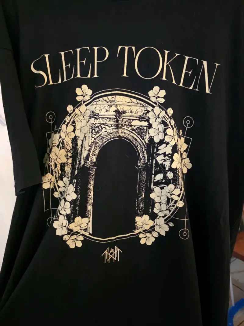 Polera negra Sleep Token original - 2