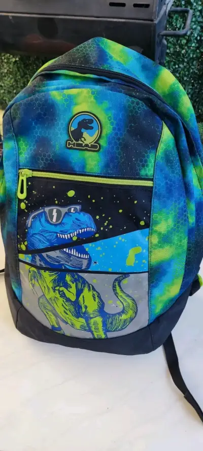Mochila escolar Head con diseño de dinosaurio - miniatura 1