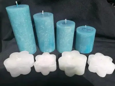 Velas decorativas  con diseño artesano - miniatura 2