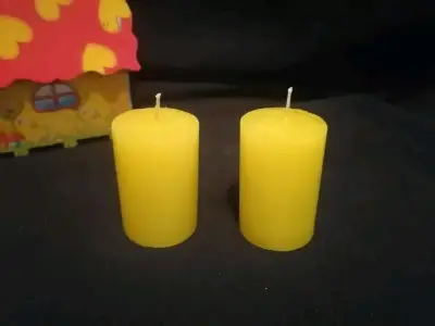Velas decorativas  con diseño artesano - miniatura 5
