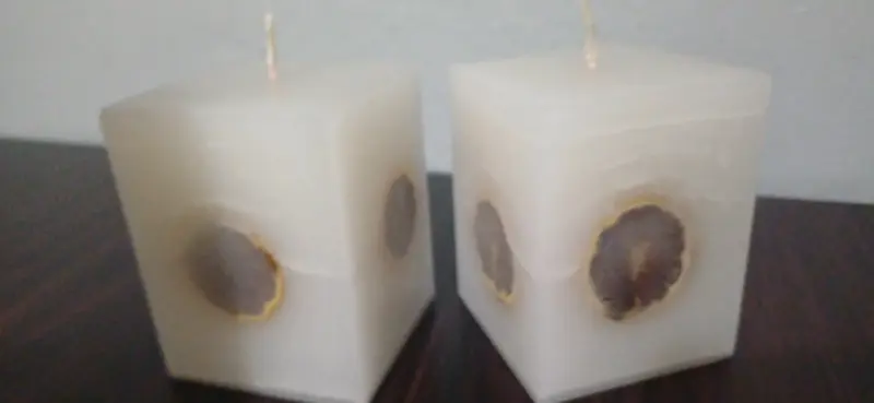 Velas decorativas  con diseño artesano - 6