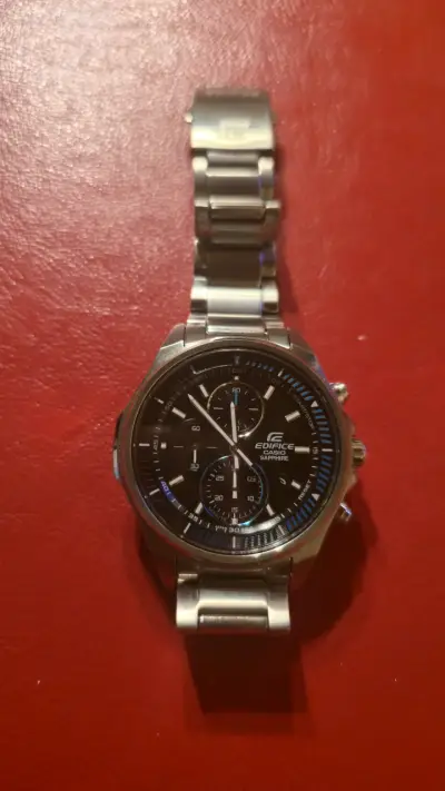Casio Edifice EFR-S572 Slim Cristal De Zafiro - miniatura 4