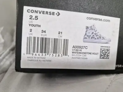 Zapatillas Converse CTAS Hi Youth 2.5 - miniatura 1