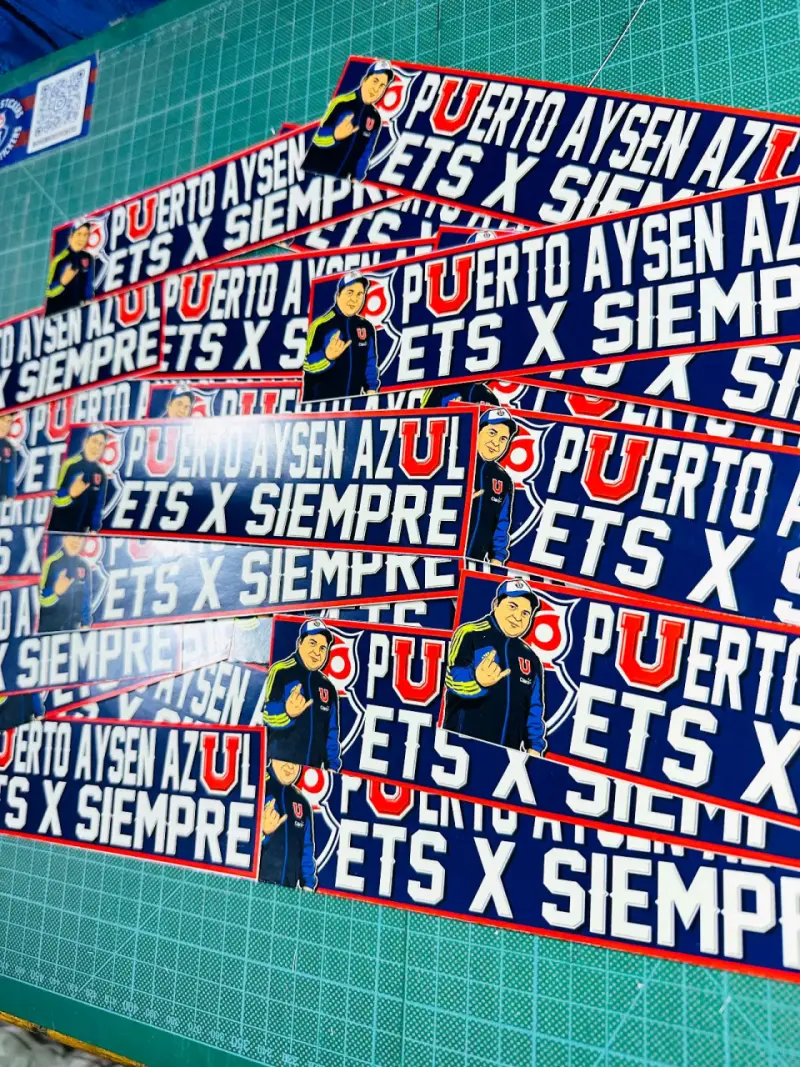 Stickers U De Chile Desde 50 unidades - 5