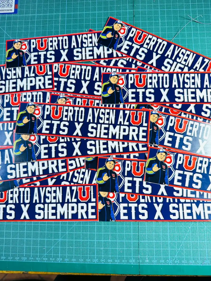 Stickers U De Chile Desde 50 unidades - 6