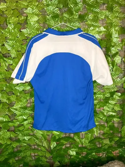 Polera deportiva Puma azul y blanca - miniatura 2