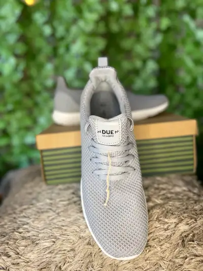 Zapatillas deportivas grises de malla - miniatura 5