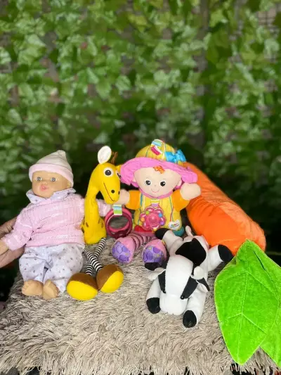Set de juguetes de peluche para niños - miniatura 1