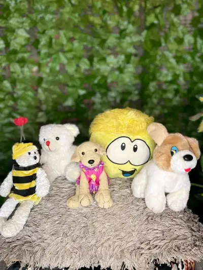 Set de juguetes de peluche para niños - miniatura 3