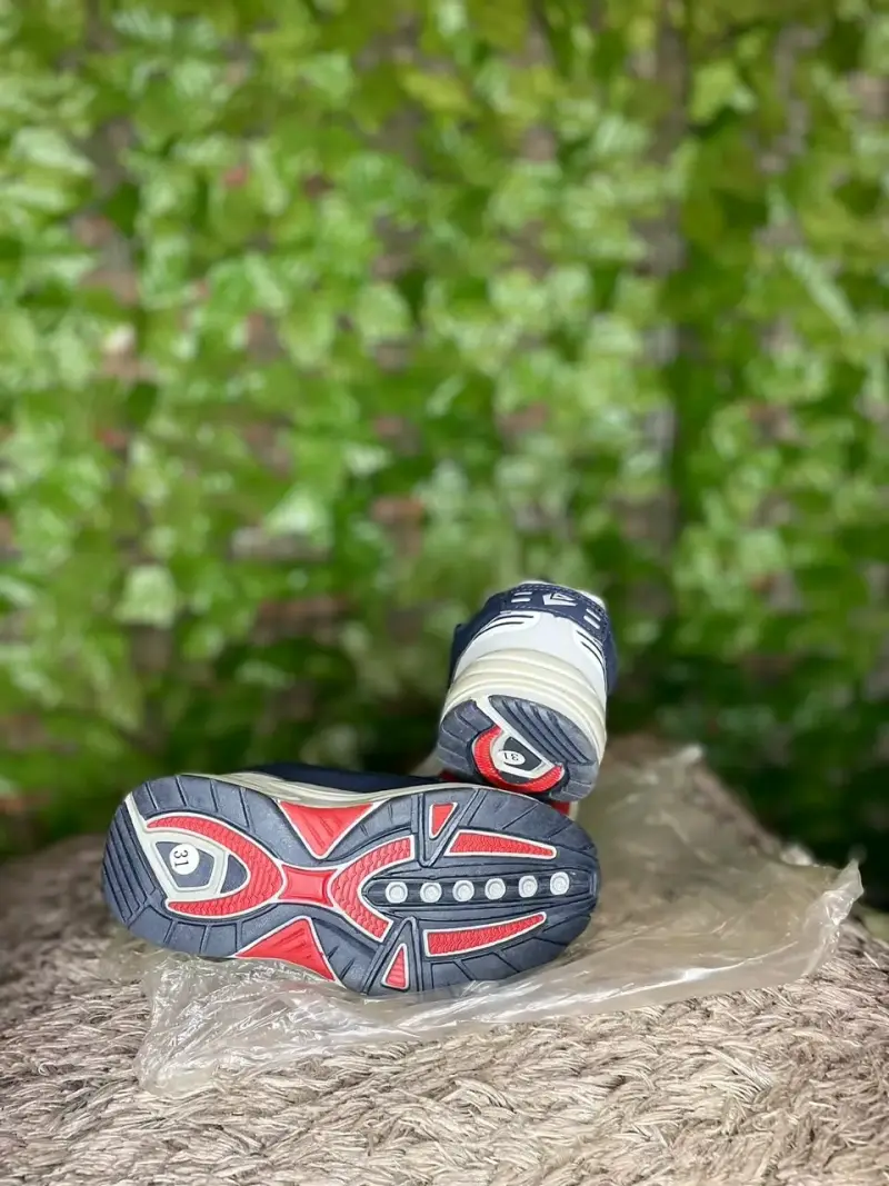 Zapatillas deportivas para niños azul y blanco - 2