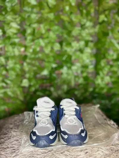 Zapatillas deportivas para niños azul y blanco - miniatura 3