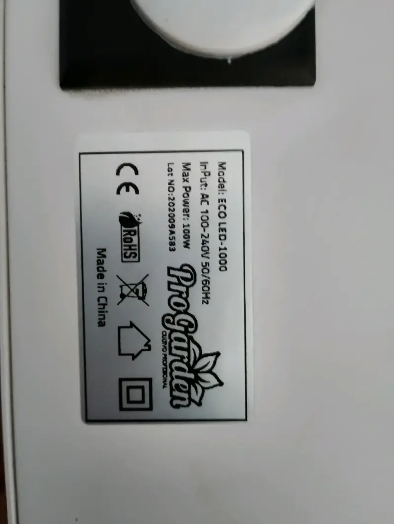 Panel led progarden 1000w indoor - 4