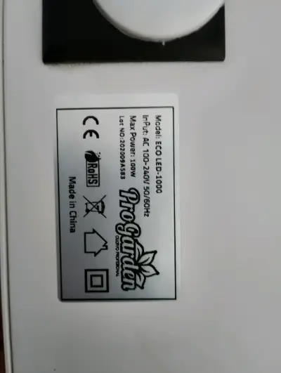 Panel led progarden 1000w indoor - miniatura 4