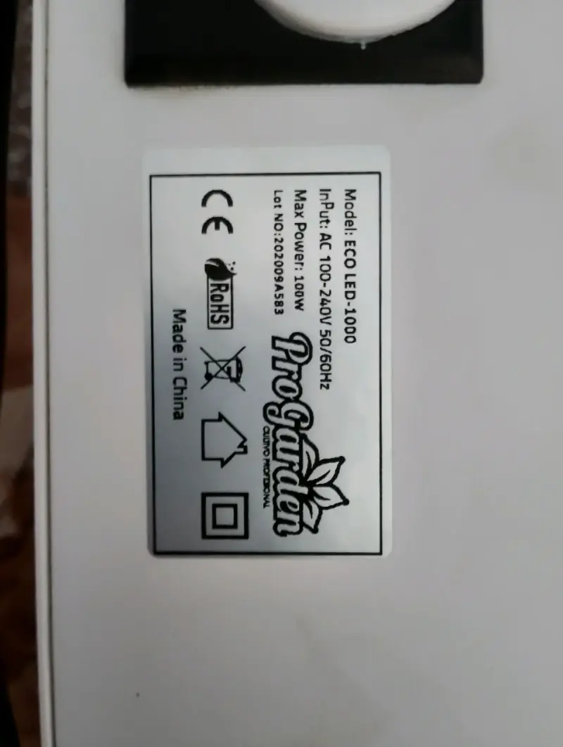 Panel led progarden 1000w indoor - 5