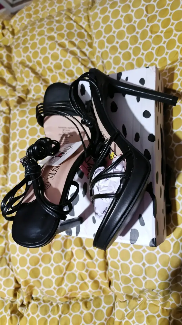 Sandalias negras MD Shoes talla 40 - 4