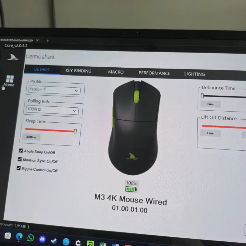 Mouse AttachShark M3-4K - 5