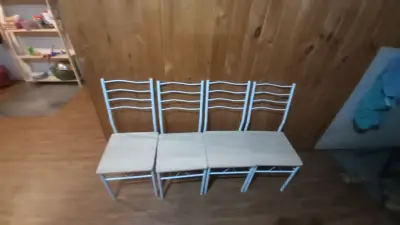 Mesa de comedor moderna blanca - miniatura 10