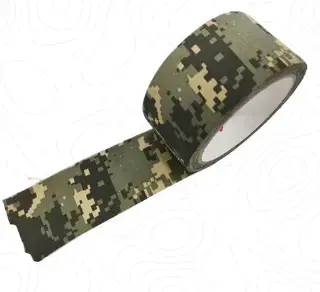 Cinta adhesiva camuflaje militar