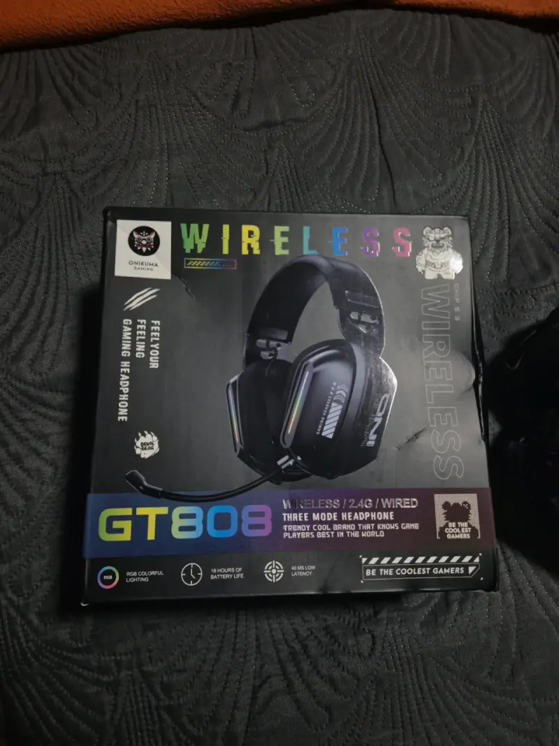 Auriculares gaming Onikuma GT808 inalámbricos - 2