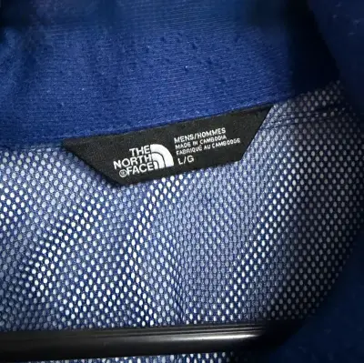 Chaqueta impermeable azul The North Face - miniatura 3