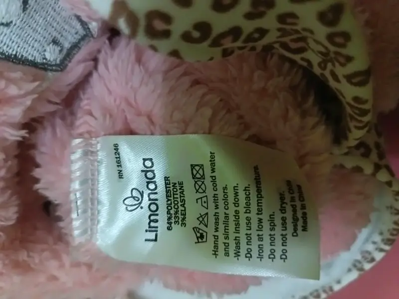 Enterito de bebé con diseño de oso rosado - 3