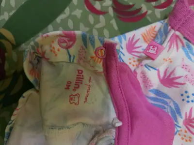 Enterito de bebé Pillin estampado colorido - miniatura 1