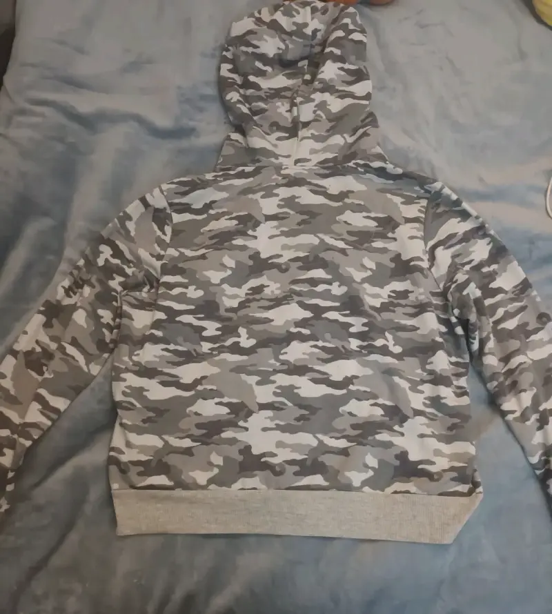 Polerón camuflado con capucha para hombre - 2