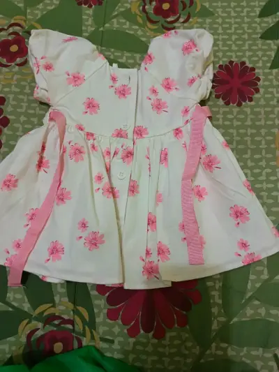 Vestido infantil Limonada floral - miniatura 2