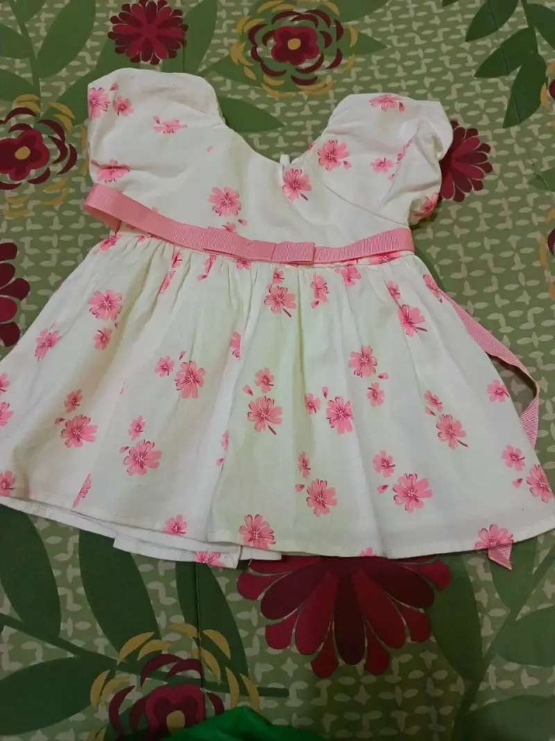 Vestido infantil Limonada floral - 3
