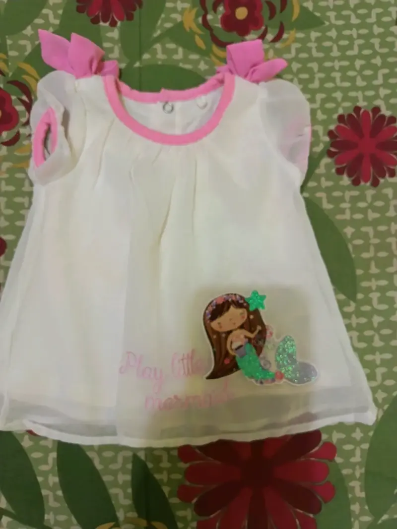 Body de bebé Limonada 3M blanco y rosado - 3